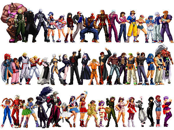 KOF Anthology All Characters Pack