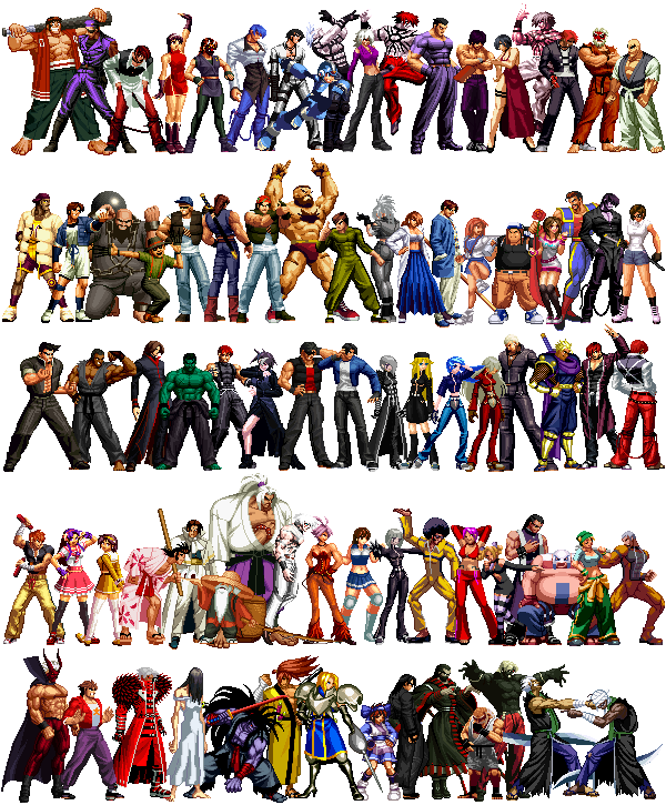 KOF Anthology All Characters Pack <strong>(Updated 23.11.03)</strong>