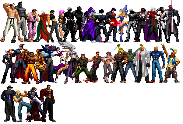 KOF Anthology All Characters Pack