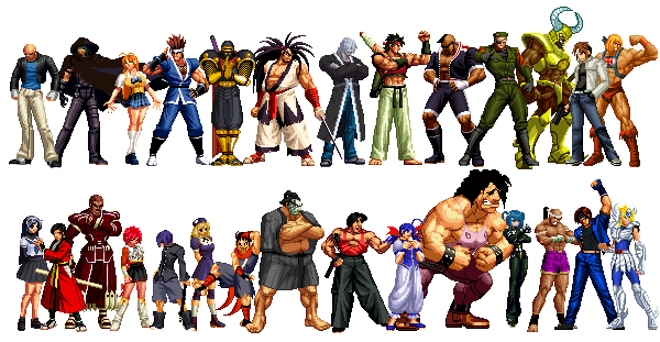 KOF Anthology All Characters Pack