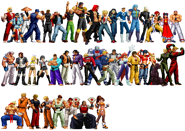 KOF Anthology All Characters Pack