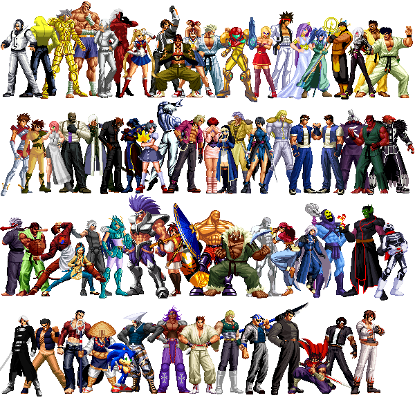 KOF Anthology All Characters Pack