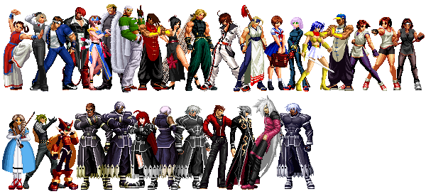 KOF Anthology All Characters Pack